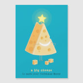 ビッグチーズのマグネットクリスマスカード (正面)