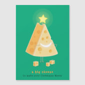 ビッグチーズのマグネットクリスマスカード (正面)