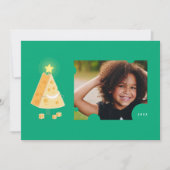 ビッグチーズフォトクリスマスカード シーズンカード (正面)