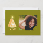 ビッグチーズフォトクリスマスカード シーズンカード (正面)