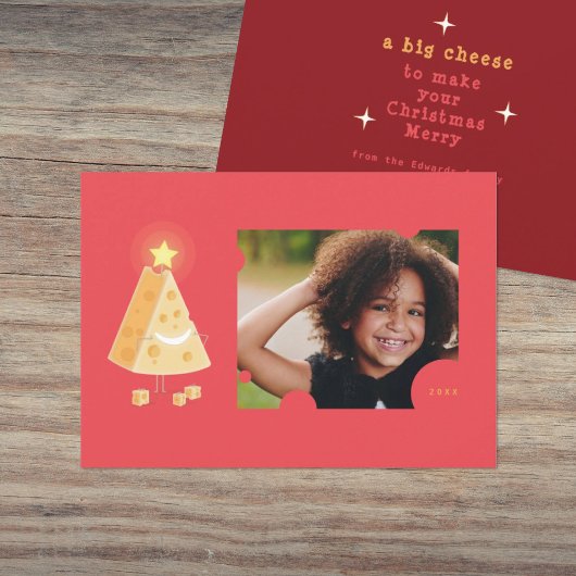 ビッグチーズフォトクリスマスカード シーズンカード