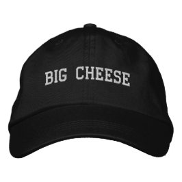 ビッグチーズ メンズ スポーツ用品 ゴルフ アクセサリー 刺繍入りキャップ
