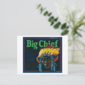 ビッグチーフ オレンジラベル オンタリオ, CA ポストカード (スタンド正面)