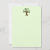 ビッグツリーロゴファミリー懇親会またはイベント招待状 招待状 (裏面)