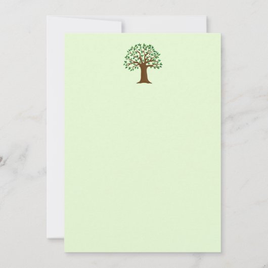 ビッグツリーロゴファミリー懇親会またはイベント招待状 招待状 (裏面)