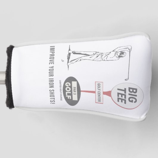 ビッグティーゴルフコースラミラダ ゴルフヘッドカバー (正面)