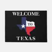 ビッグテキサス州赤白青 ドアマット (正面)
