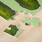 ビッグディルクランチグリーンコシェールディルデリ漬物 ジグソーパズル (側面)