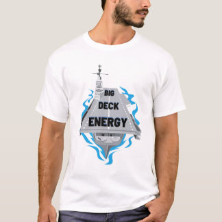 ビッグデッキエネルギー航空母艦 Tシャツ