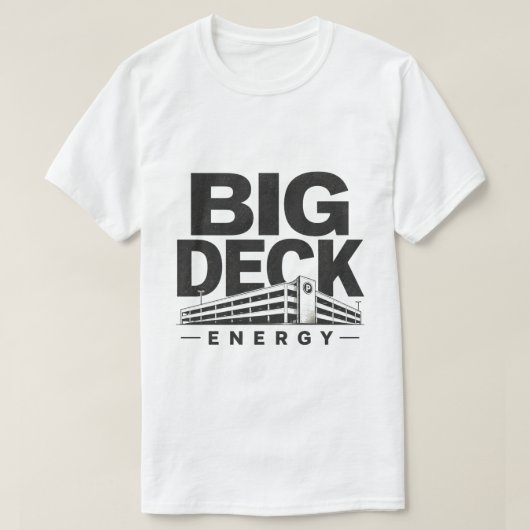 ビッグデッキエネルギー Tシャツ (デザイン正面)