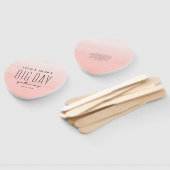 ビッグデーの行商人のサンゴの目的地の結婚式 ハンドファン (組立なし)