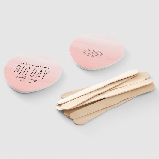 ビッグデーの行商人のサンゴの目的地の結婚式 ハンドファン (組立なし)