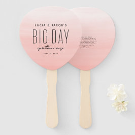 ビッグデーの行商人のサンゴの目的地の結婚式 ハンドファン