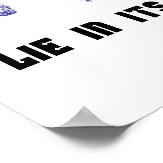 ビッグデータの過剰依存の相関の落とし穴 ポスター (角)