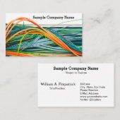 ビッグデータアナリストコンサルティング会社 名刺 (正面/裏面)