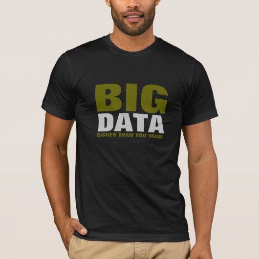 ビッグデータTシャツ Tシャツ (正面)