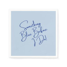 ビッグデー直前 Something Blue ブライダルシャワー