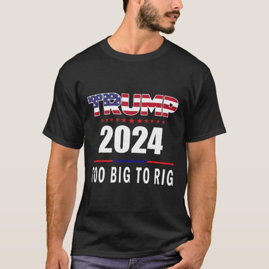 ビッグトゥリグことわざトランプ2024トおもしろいランプ引用文1 Tシャツ (正面)