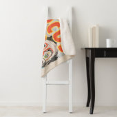 ビッグトップに入る人々のサーカスのポスター シェルパブランケット (インサイチュ)