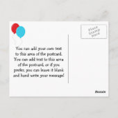 ビッグトップサーカスありがとうはがき ポストカード (裏面)