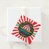 ビッグトップサーカスカーニバルシャルボード1st誕生日 フェイバータグ (インサイチュ)