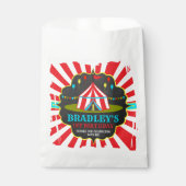 ビッグトップサーカスカーニバルシャルボード1st誕生日 フェイバーバッグ (正面)