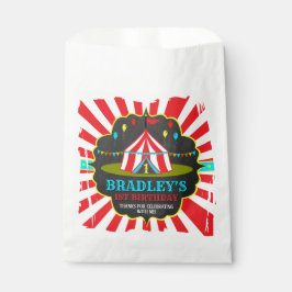 ビッグトップサーカスカーニバルシャルボード1st誕生日 フェイバーバッグ