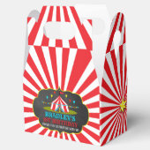 ビッグトップサーカスカーニバルシャルボード1st誕生日 フェイバーボックス (オープン)