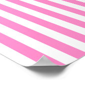 ビッグトップサーカスカーニバルピンク誕生日ポスター ポスター (角)