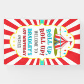 ビッグトップサーカスカーニバル1stバースデーウェルカム 横断幕 (横)