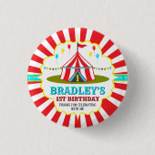 ビッグトップサーカスカーニバル1st誕生日 缶バッジ (正面)