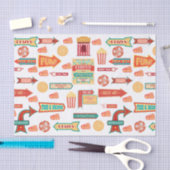 ビッグトップサーカステーマ 薄葉紙 (クラフト)