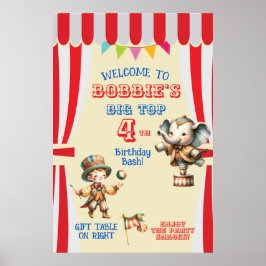 ビッグトップサーカス ポスター