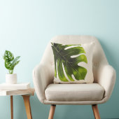 ビッグトロピカルパームリーフサマーシックカスタム クッション (椅子)