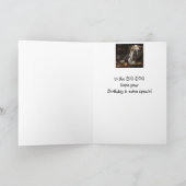 ビッグドッグおもしろい動物ユーモアへのハッピーバースデー カード (内部)