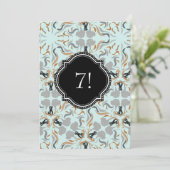 ビッグドッグパーティー ゴールデンブラック招待状 招待状 (スタンド正面)