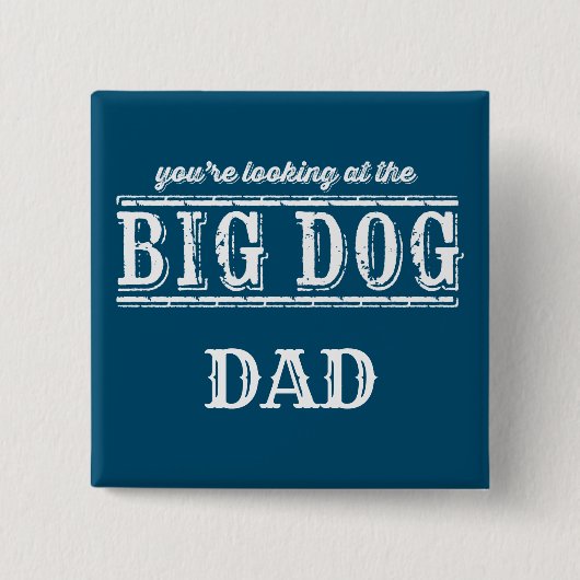ビッグドッグボタン 缶バッジ (正面)