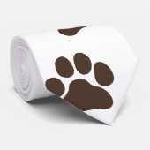 ビッグドッグポープリントノベルティドッグ恋人のネックタイ ネクタイ (ロール)