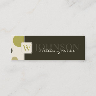 ビッグドットスキニー名刺 スキニー名刺