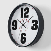 ビッグナンバークロック2 壁時計 (傾斜)
