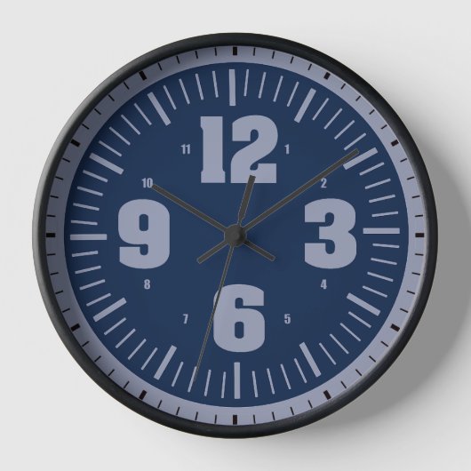 ビッグナンバークロック4 壁時計 (正面)