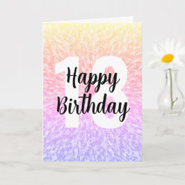 ビッグナンバーマンダラ誕生日カード カード