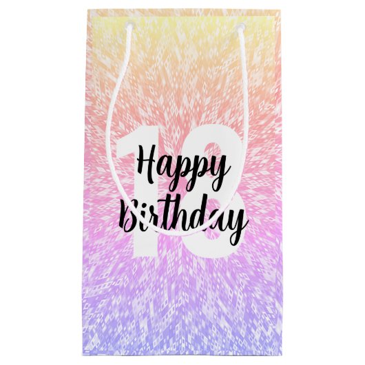 ビッグナンバーマンダラ誕生日抱き枕 スモールペーパーバッグ (正面)