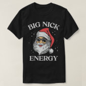 ビッグニックエナジークリスマスプンアダルトユーモアおもしろいXm Tシャツ (デザイン正面)