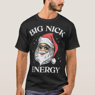 ビッグニックエナジークリスマスプンアダルトユーモアおもしろいXm Tシャツ