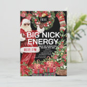 ビッグニックエナジーサンタクリスマスホリデーパーティー 招待状 (スタンド正面)