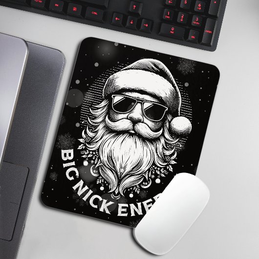 ビッグニックエナジーサンタ クリスマス おもしろグッズ マウスパッド