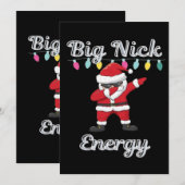 ビッグニックエナジー 招待状 (正面/裏面)