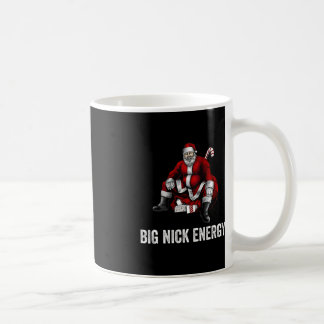 ビッグニックエネルギーおもしろいサンタクリスマス3 コーヒーマグカップ