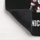 ビッグニックエネルギーおもしろいサンタクリスマス3 マウスパッド (コーナー)